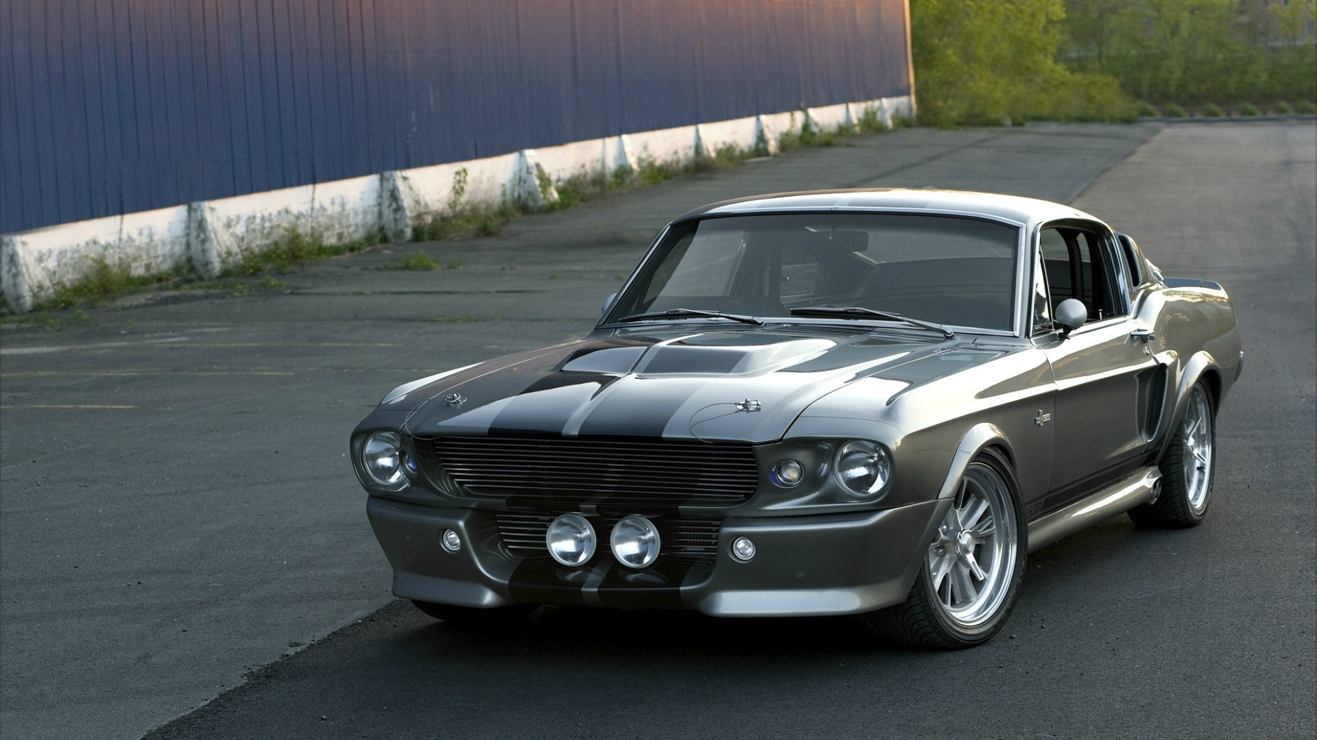 Wallpaper Ford Mustang Shelby Gt500 Eleanor Muscle Car