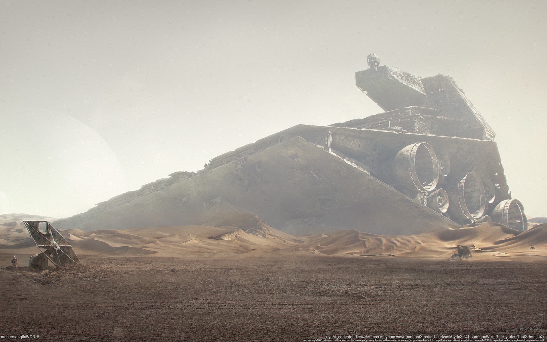Star Wars Landscape Wallpaper