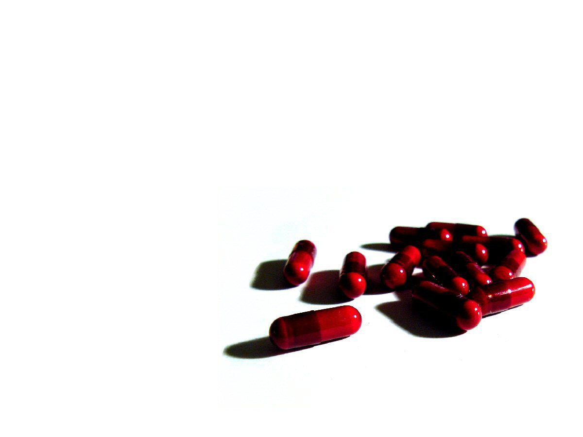 Red Medicine Wallpaper Pills