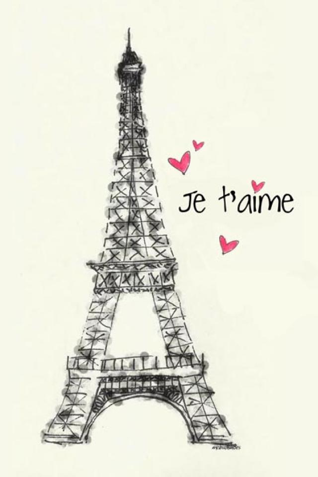  46 Cute  Eiffel  Tower  Wallpapers on WallpaperSafari