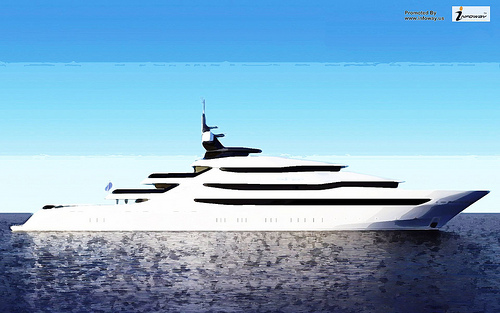 Ocean Sea Cgi Yachts Luxury High Resolution Wallpaper Photo