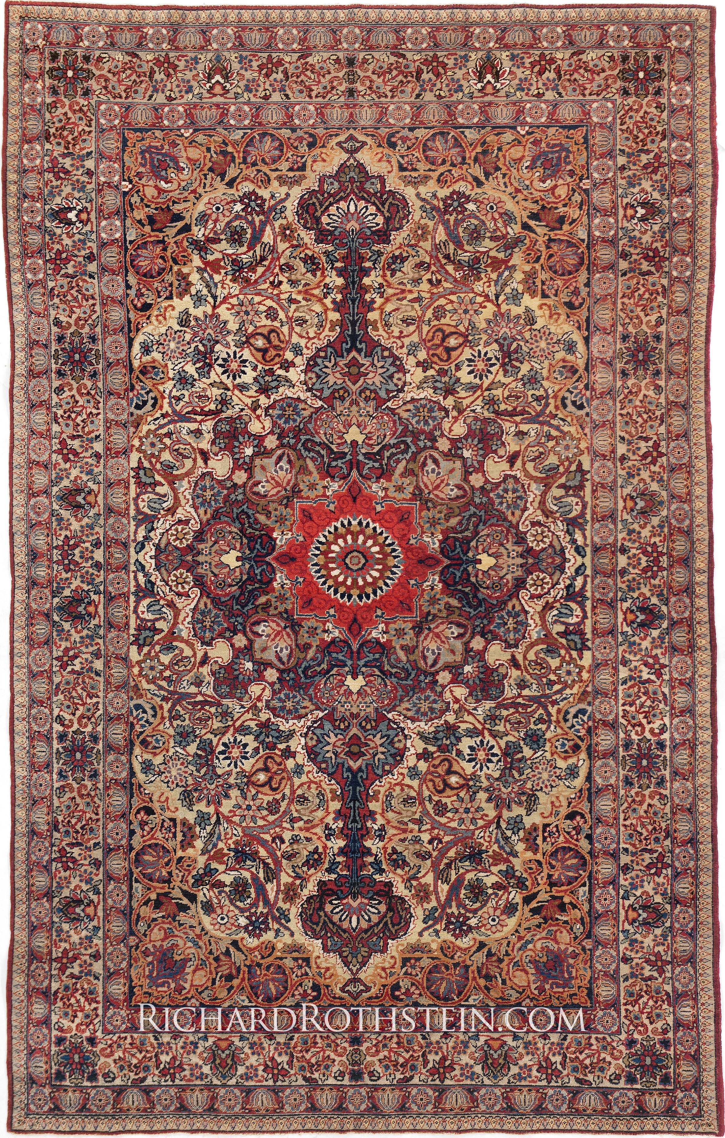 Pin Oriental Carpet With Persian Motifs Wallpaper