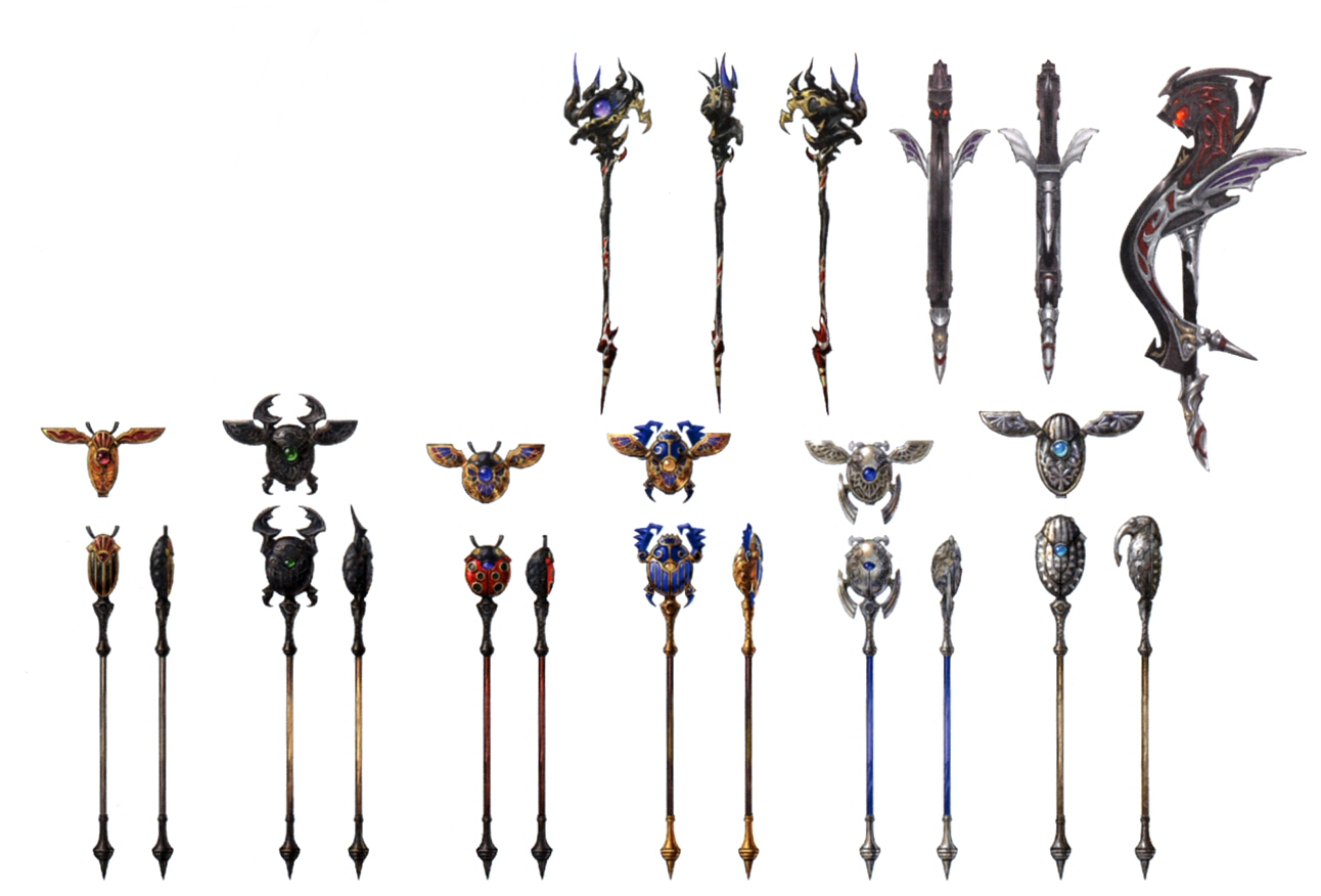 The Original Final Fantasy Xiv Thaumaturges A Rod Staff Moogle