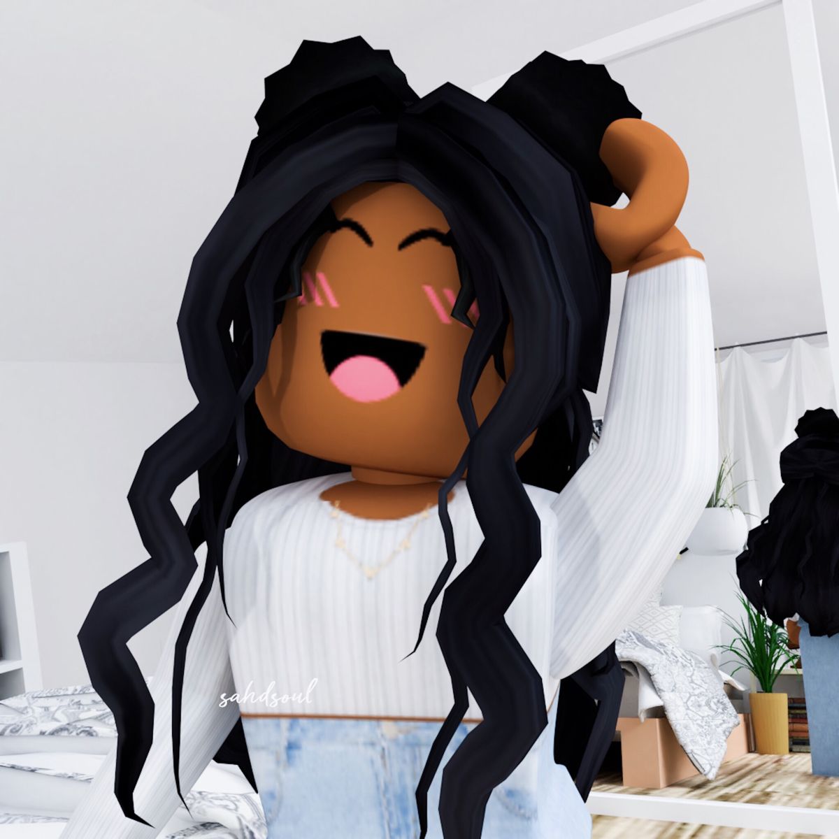 Aesthetic Roblox Girls Wallpaper Posted By Zoey Peltier