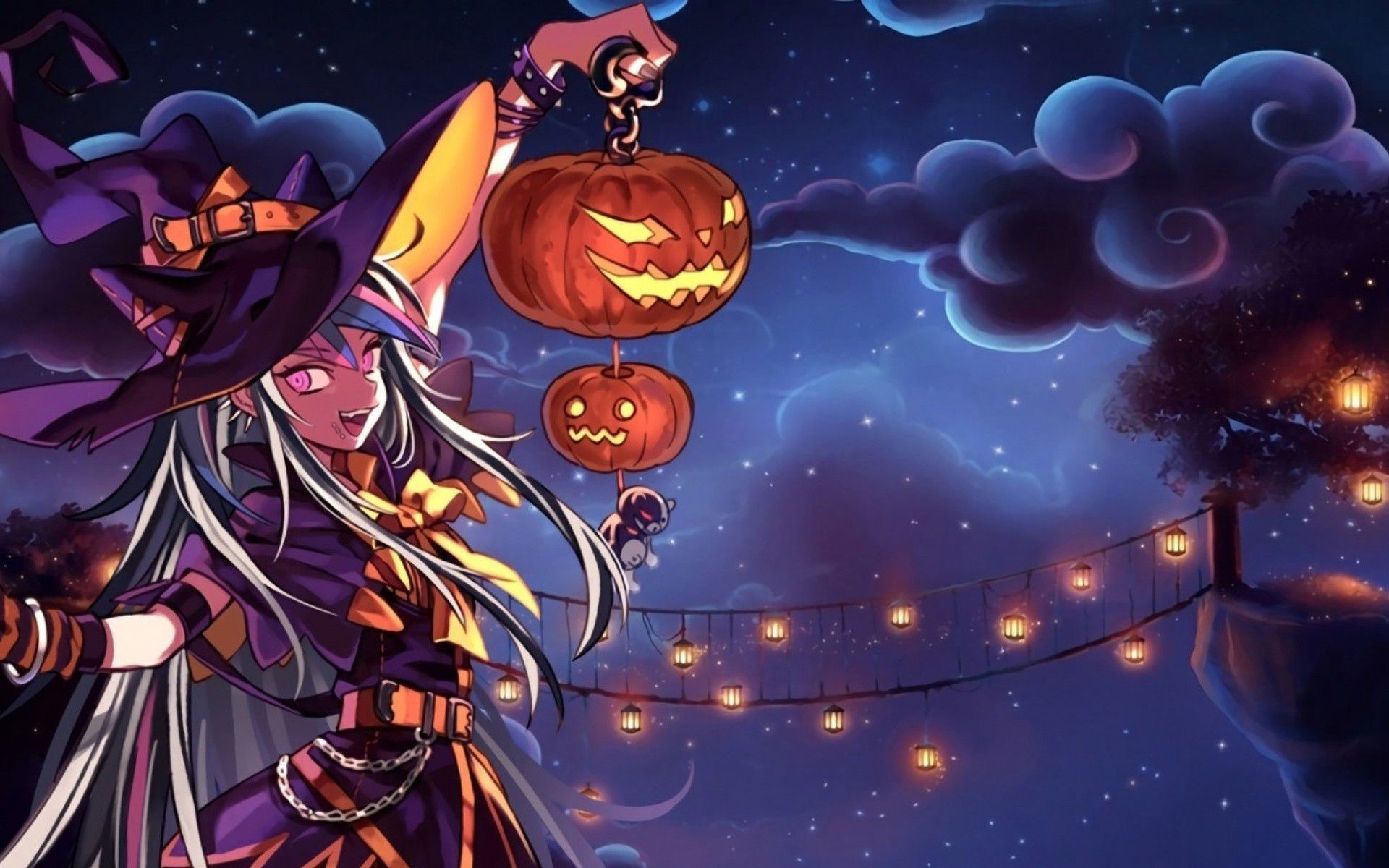 Cute Halloween Anime Wallpaper Top