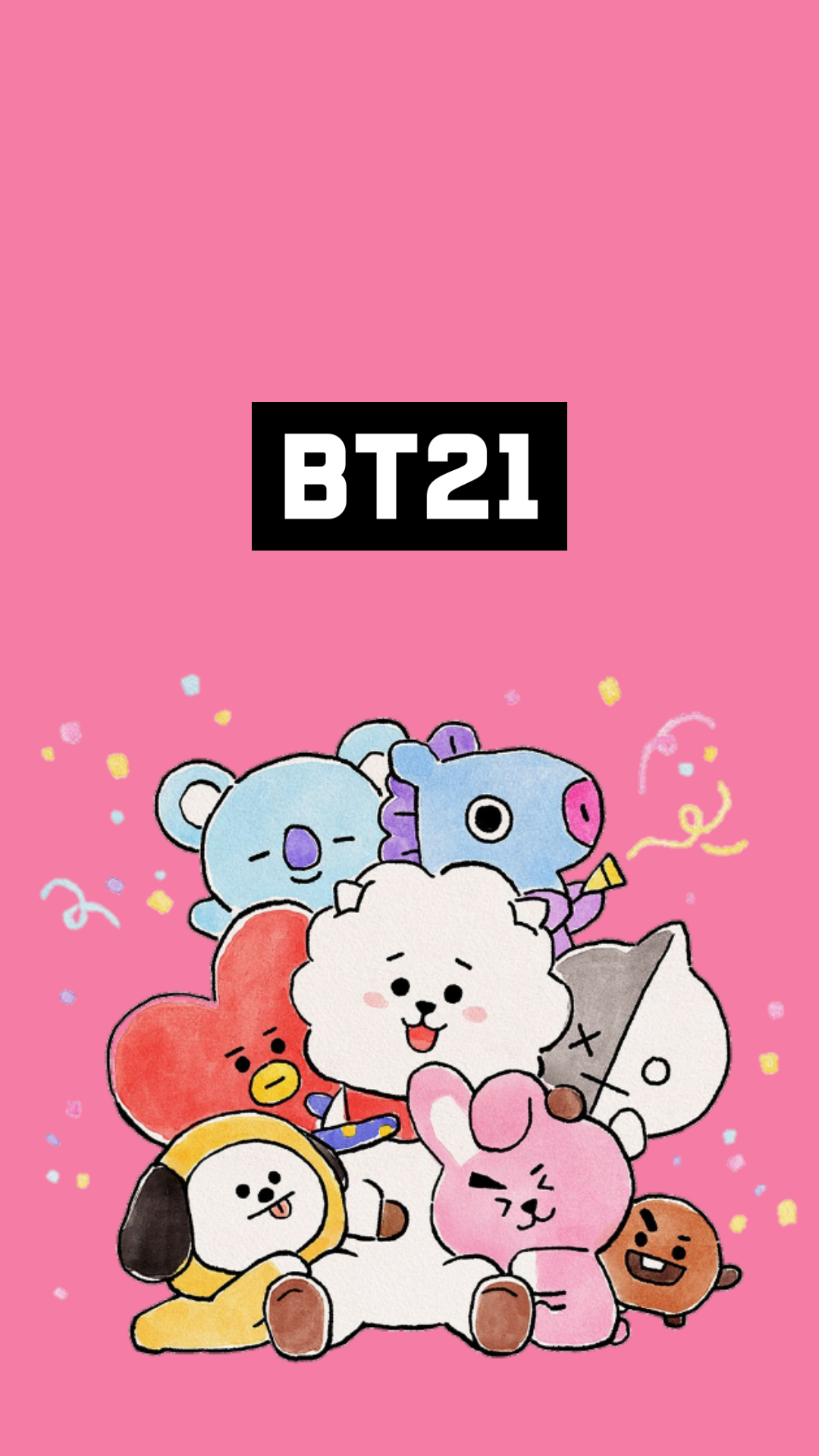 Bt21 Wallpaper On