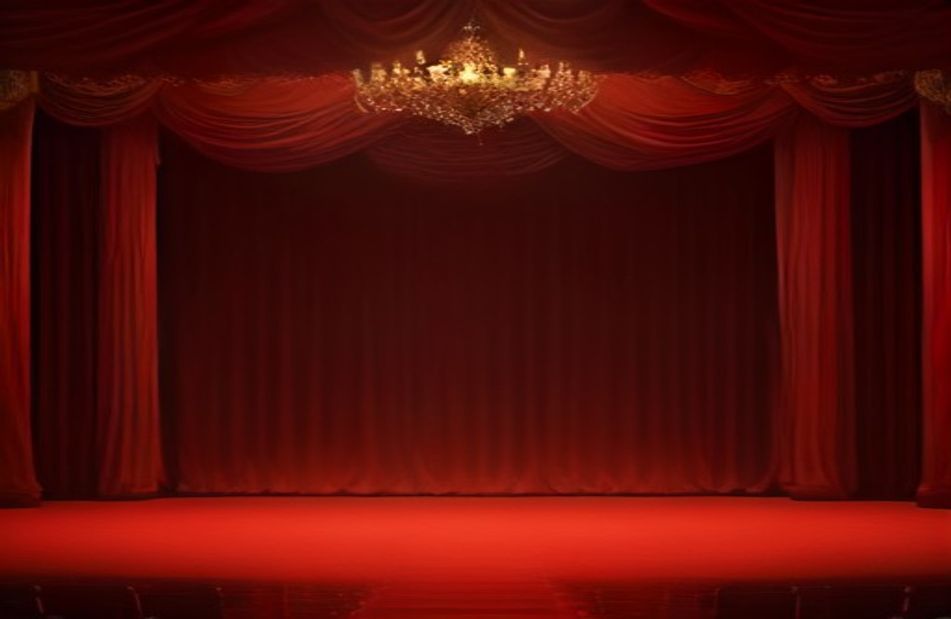 Stage Curtain Wallpaper