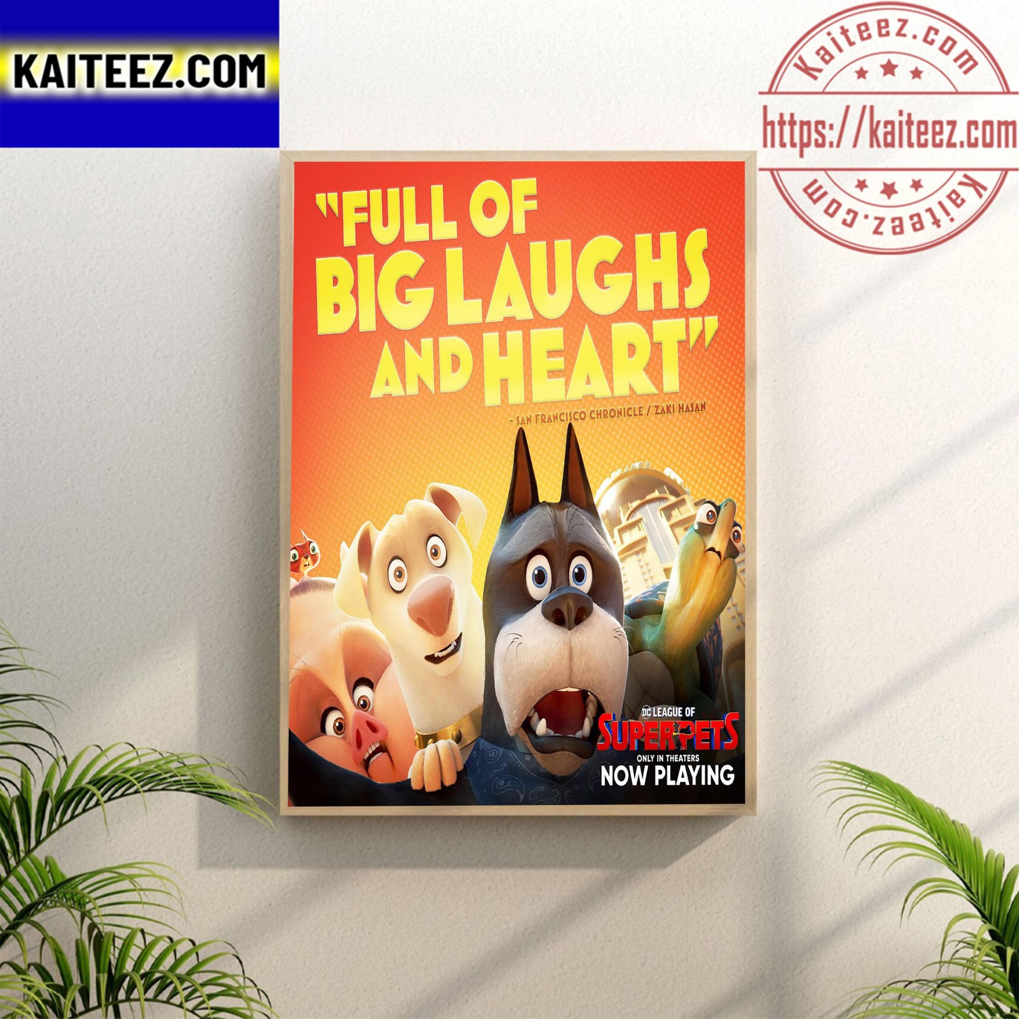 Dc League Of Super Pets Heartfelt Decoration Poster S Wallpaper