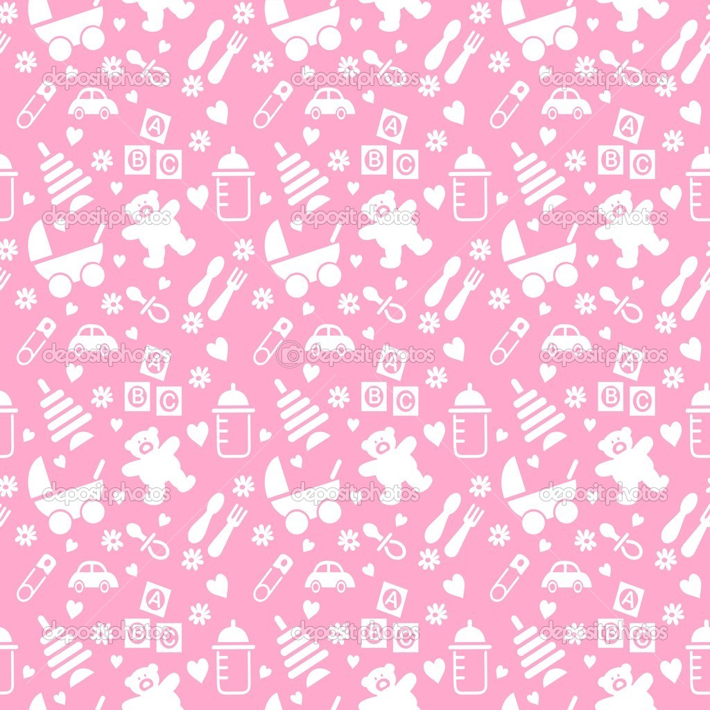 Pink Baby Background Submited Image