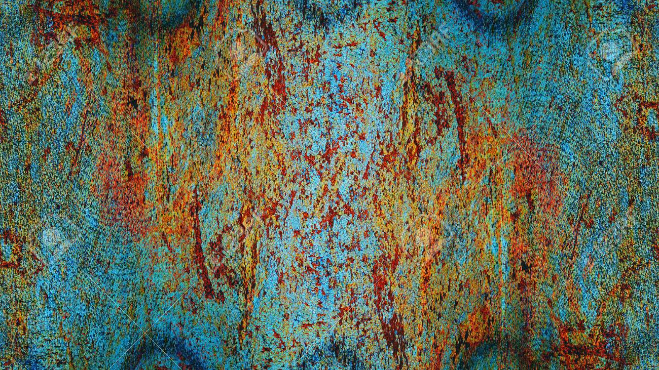 Old Color Grunge Vintage Weathered Background Abstract Messy 1300x731