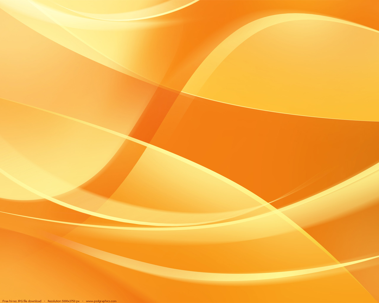 Abstract Orange Background Psdgraphics