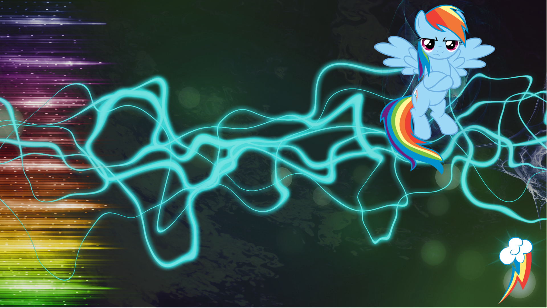 My Little Pony Wallpaper Rainbow Dash By Maddin1436 Fan Art