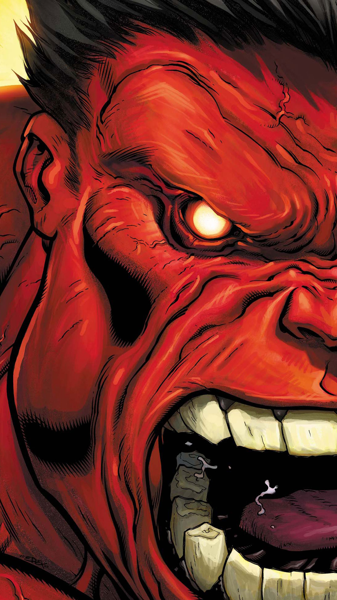 Hulk Red Face Htc HD Wallpaper Best One