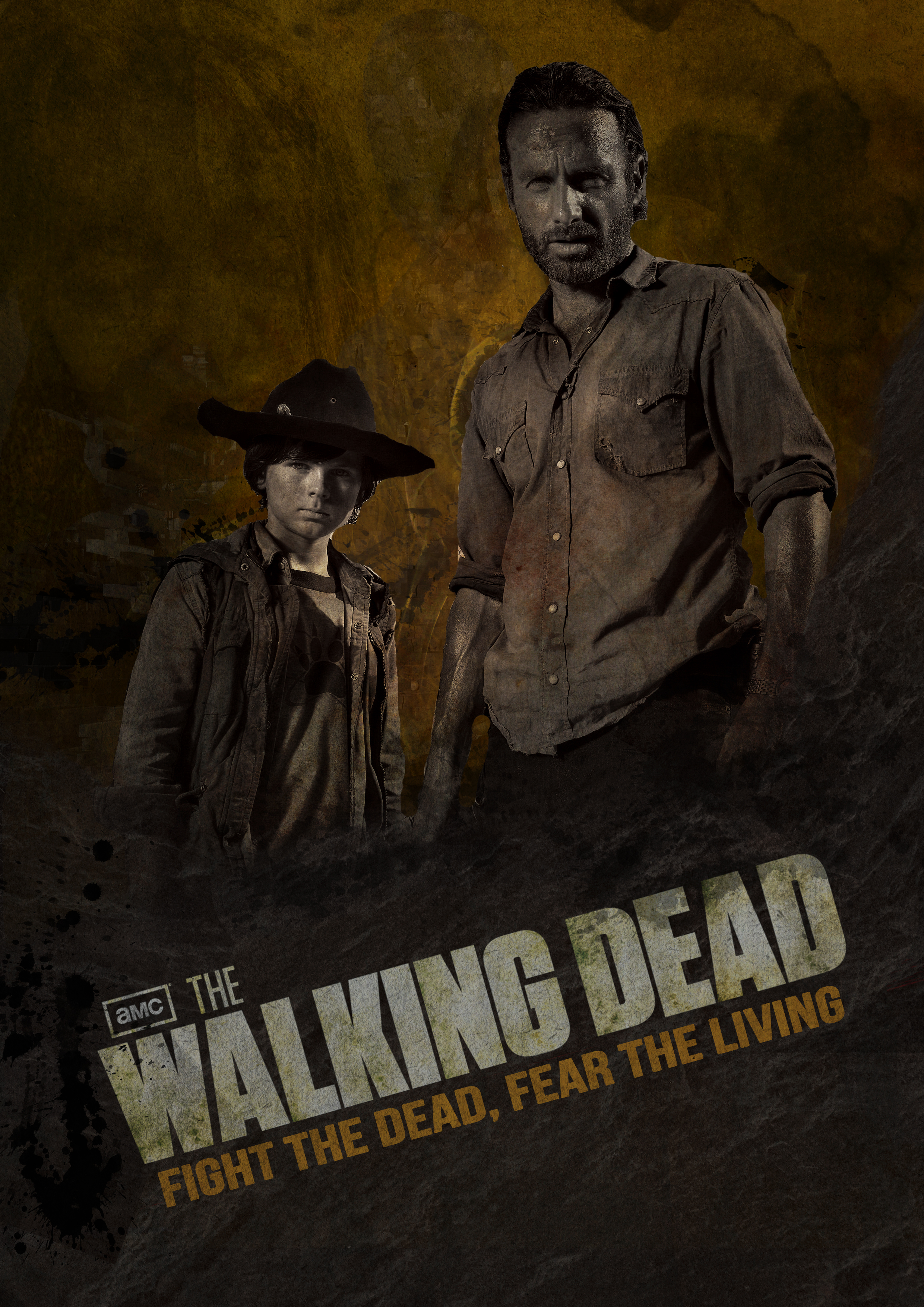 The Walking Dead Poster By Jamiekempdesigns