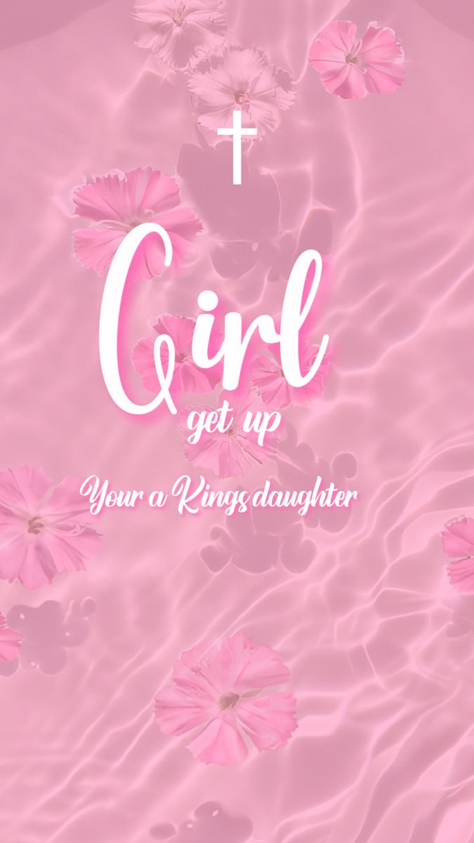 Pink Christian Phone Wallpaper
