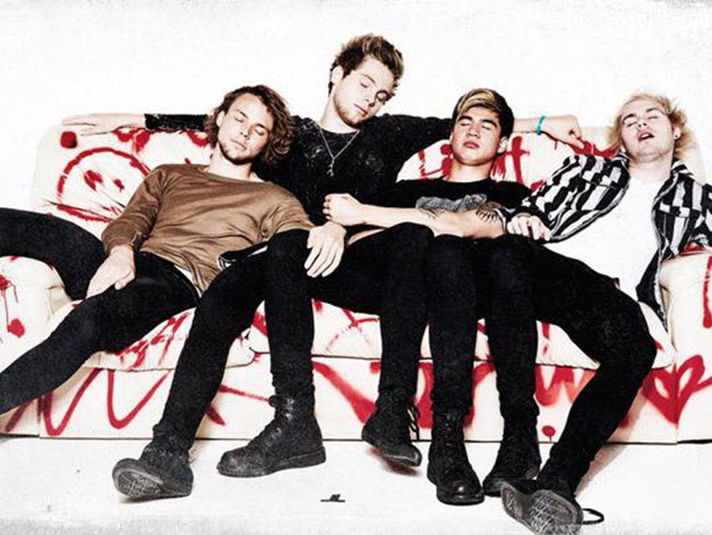 Somehow Finding Time In The Middle Of Their Hectic World Tour 5sos