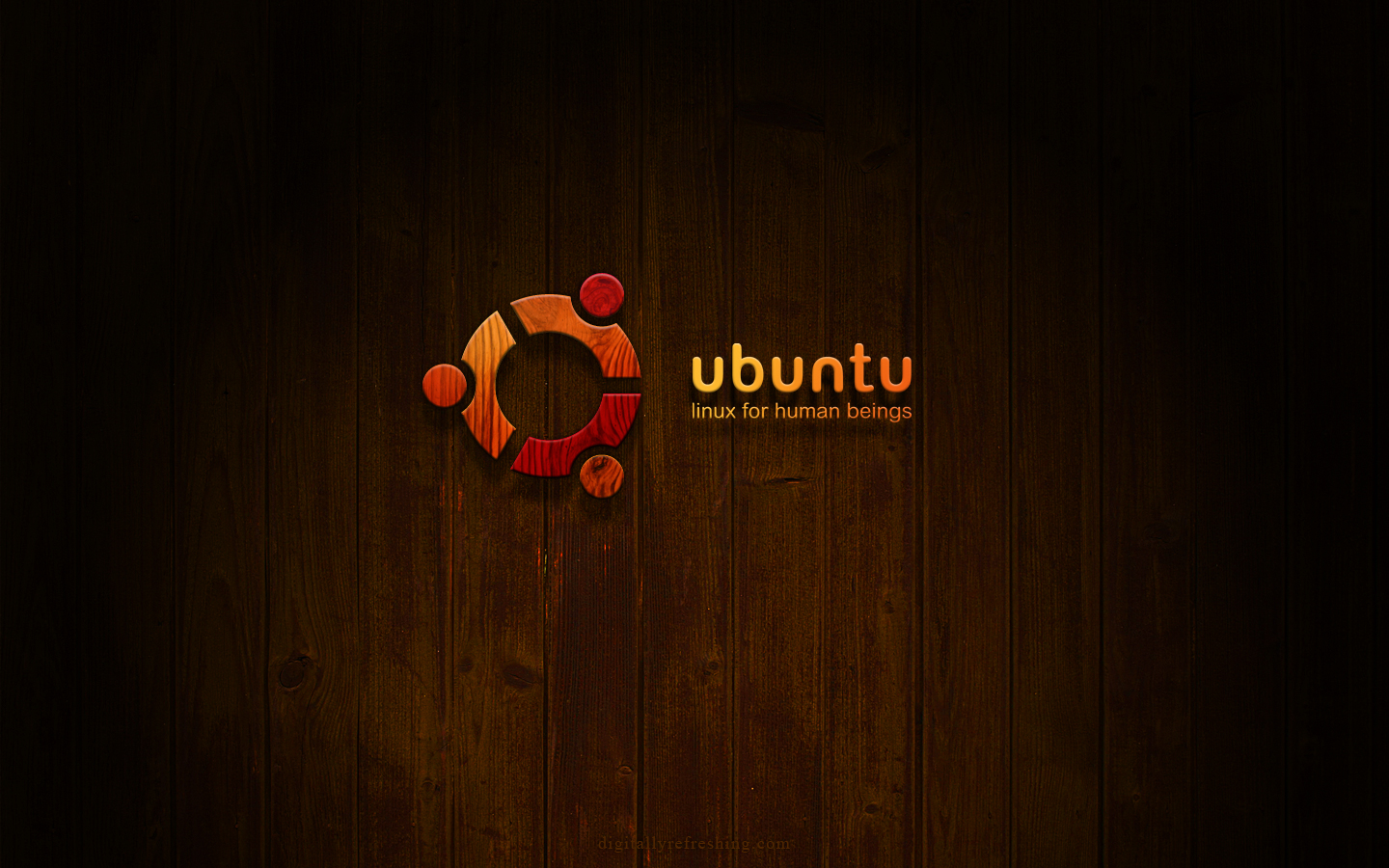 Ubuntu Wallpaper Digitally Refreshing