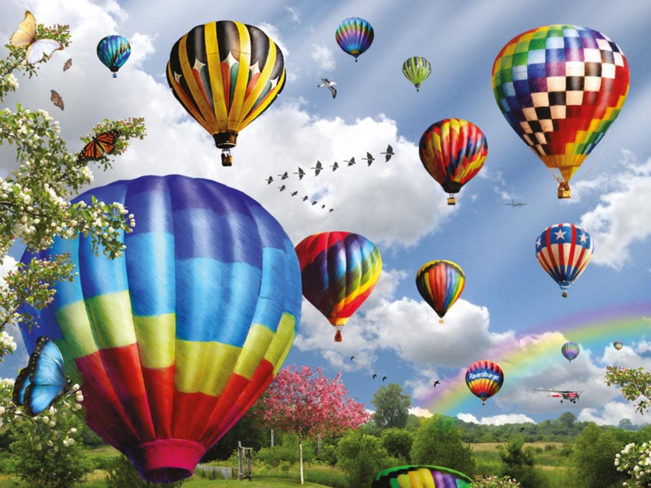 Air Balloons Computer Wallpapers Desktop Backgrounds 1280x960 ID