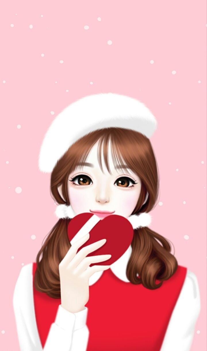 Beautiful Girl Wallpaper Cartoon