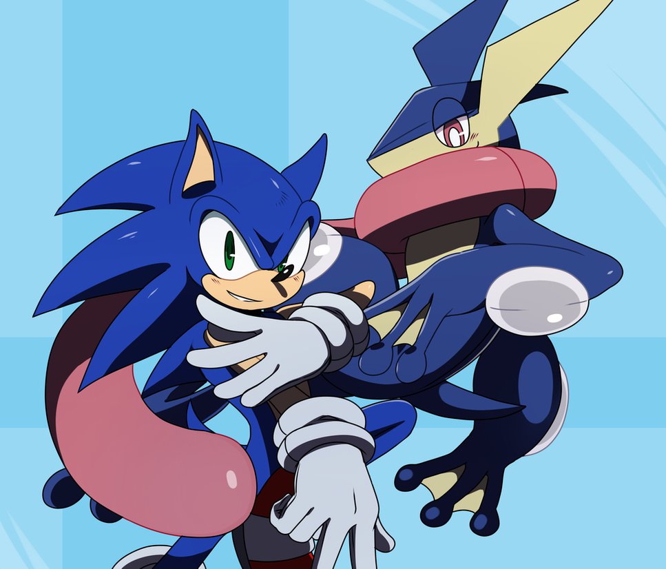 Sonic And Greninja By Ss2sonic