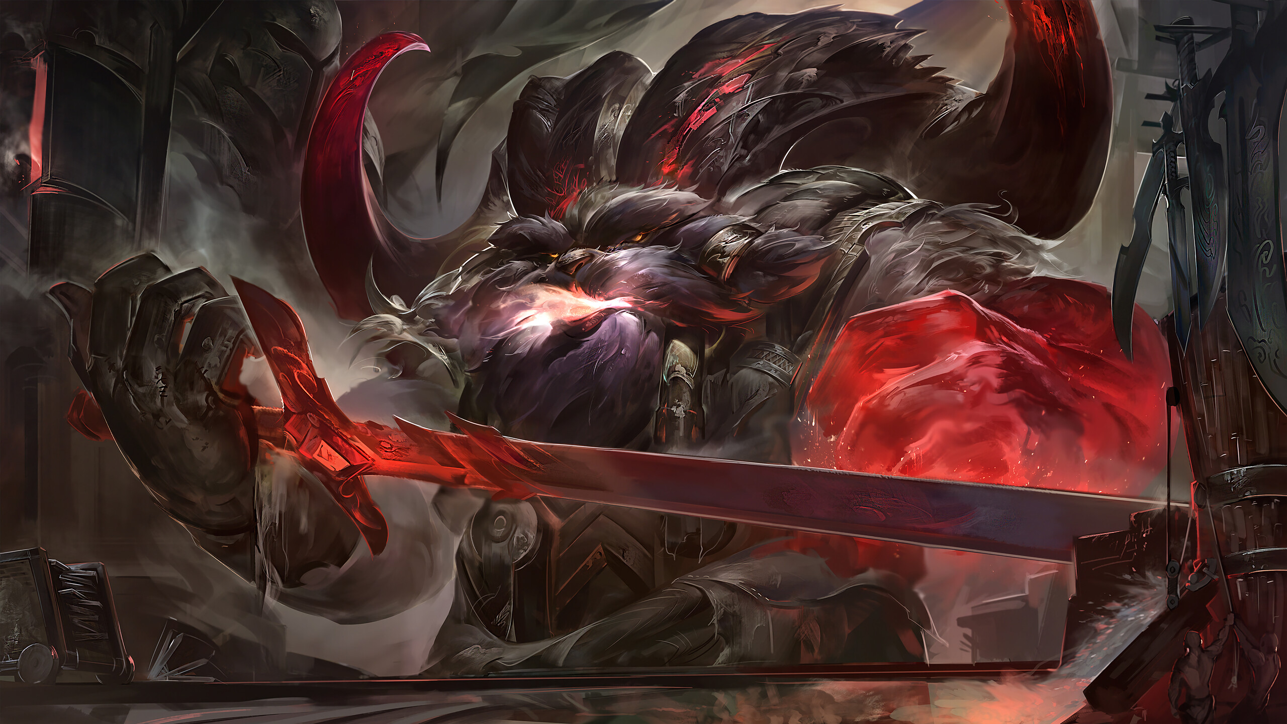 Ornn League Of Legends 4k Wallpaper iPhone HD Phone 6091f
