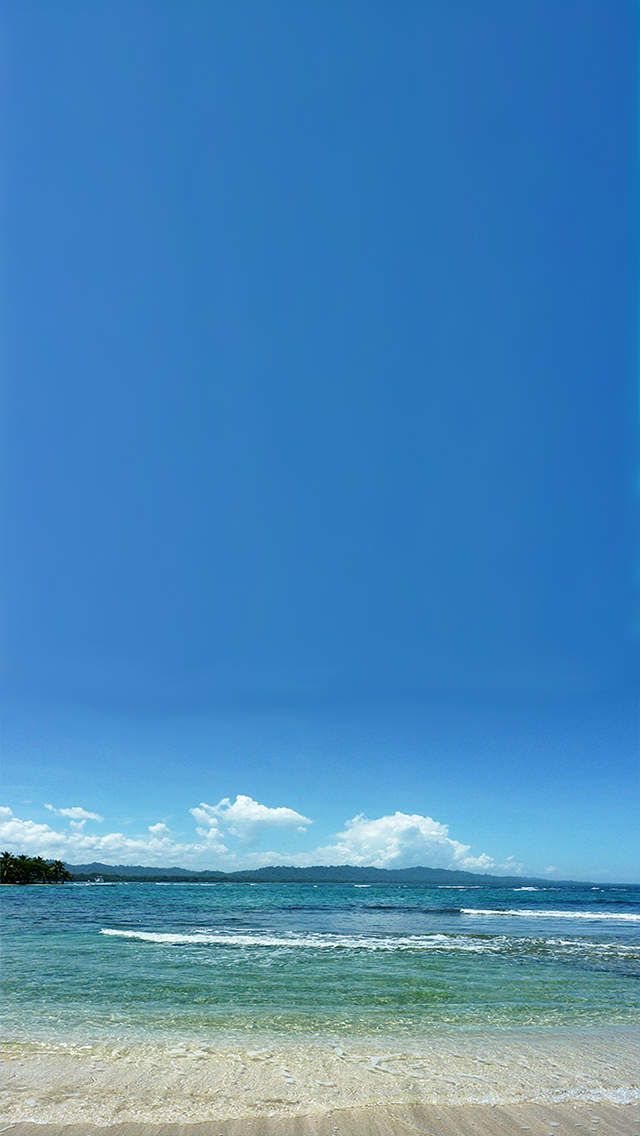 Sea Beach iPhone Wallpaper