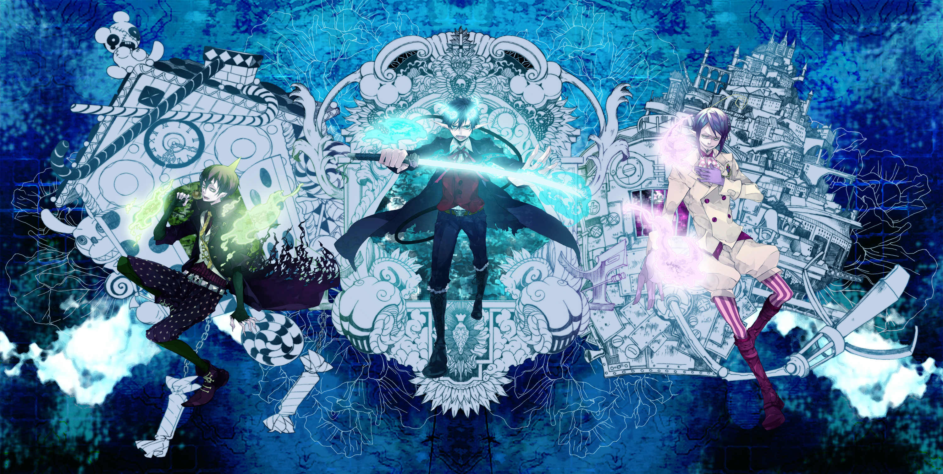 Find more Exorcist Wallpaper Iphone 5 Ao no Exorcist Ao no Exorcist e wallp...