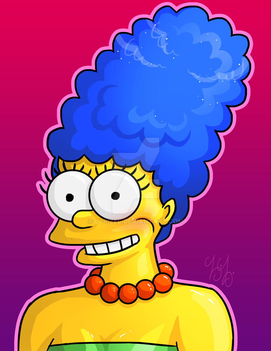 Marge Simpson Fan Art By Lyrizel Dd6s196 Full Wallpaper