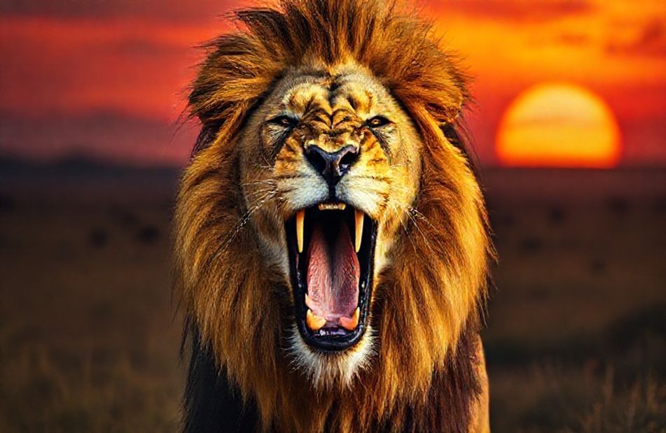 Roaring Lion Wallpaper