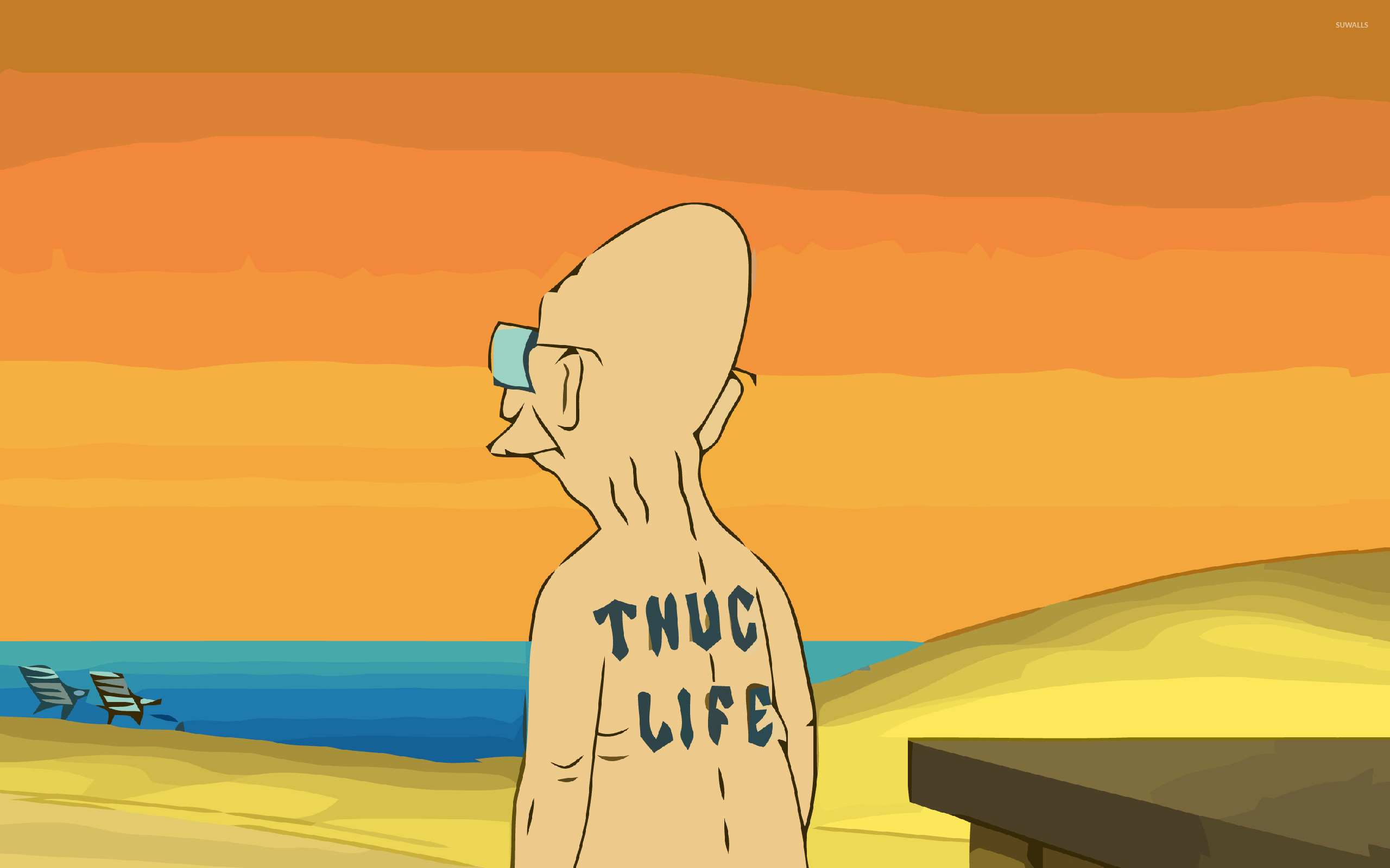 Thug Life Futurama 2560x1600