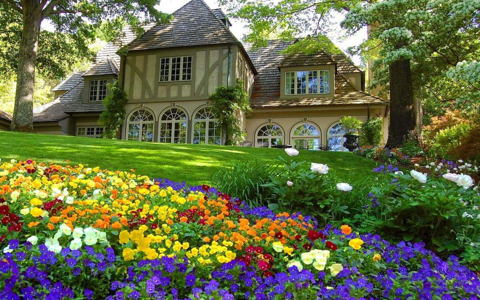 Farmhouse Desktop Wallpaper