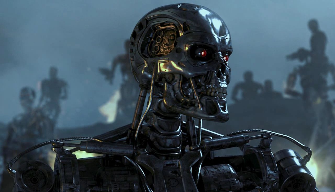 Terminator Movies Robot Scif Fi Desktop HD Wallpaper