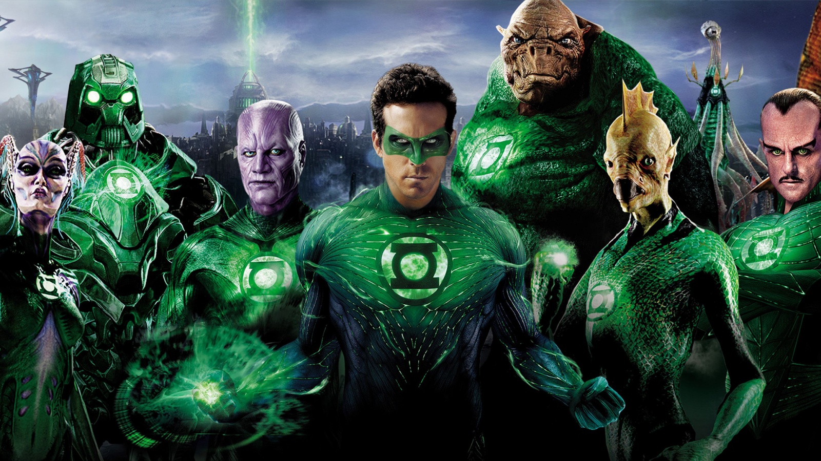 Green Lantern Superheroes Wallpaper HD