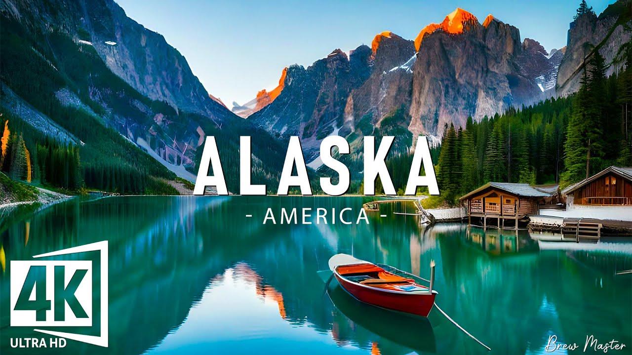 Alaska 4k Video Ultra HD Beautiful Nature Scenery With