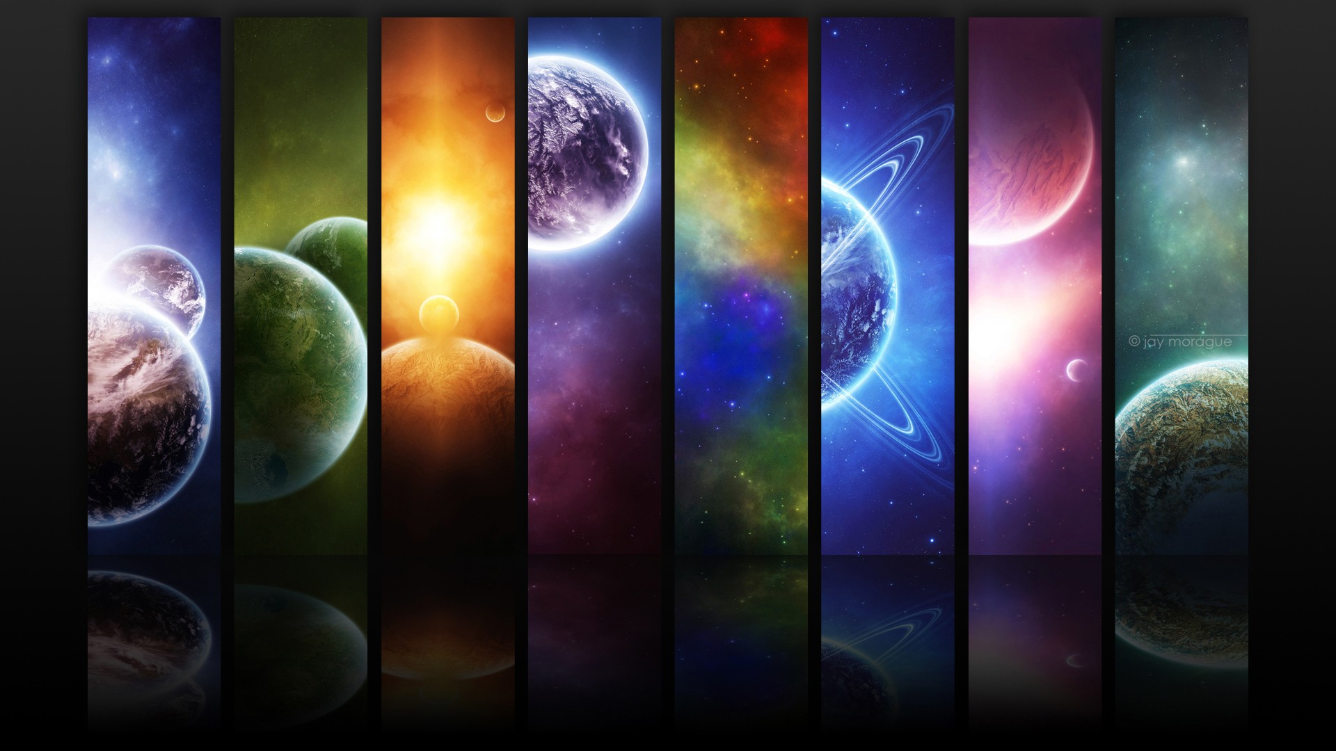 Colorful Galaxy Background Desktop Background For HD Wallpaper