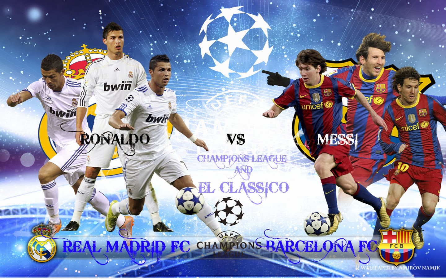 Cristiano VS Messi New HD Wallpapers
