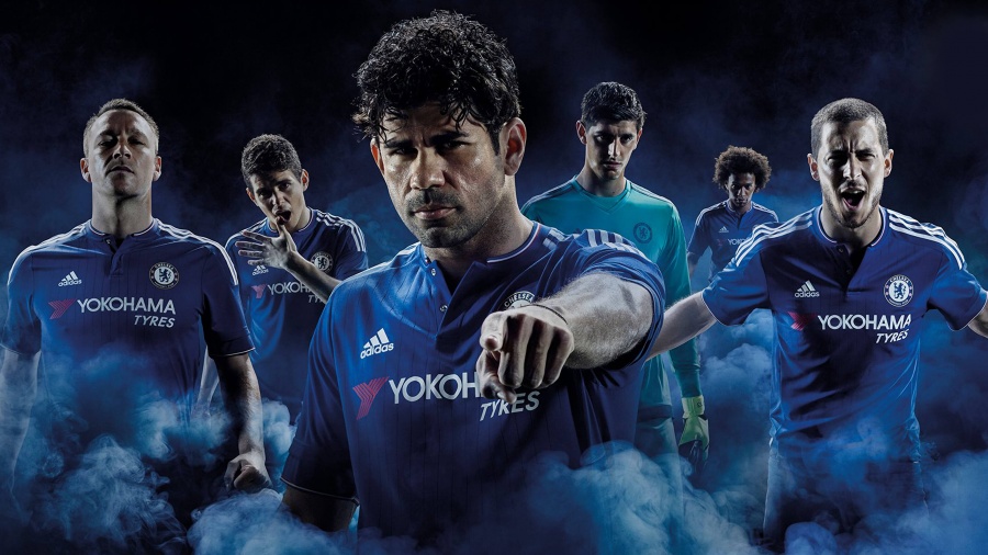 Chelsea FC 2015 2016 Adidas Home kit 4K Wallpaper 900x506