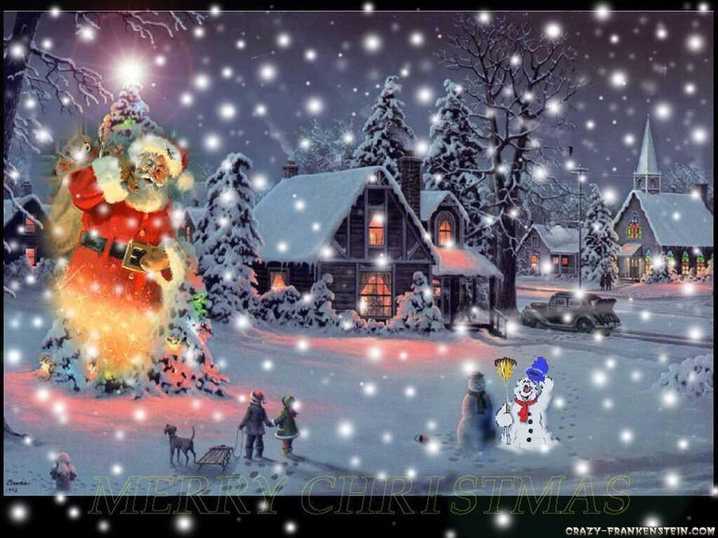 Christmas Snow Wallpaper 10974 Hd Wallpapers in Celebrations