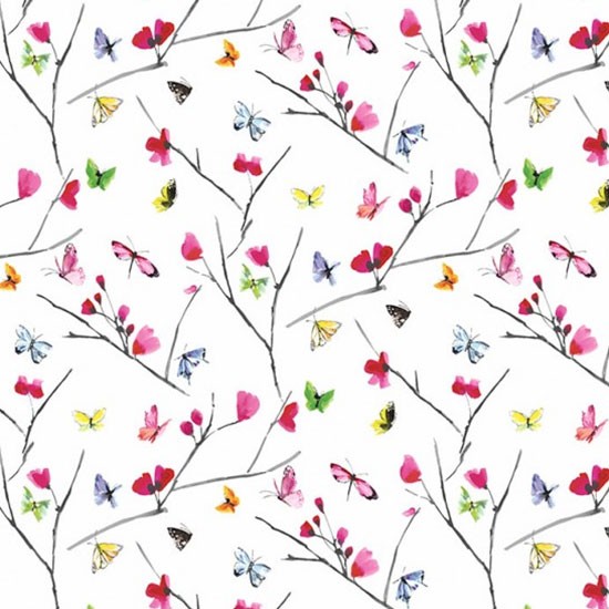 Albany Mazarine Wallpaper From Wallpaperdirect Summer Floral Design