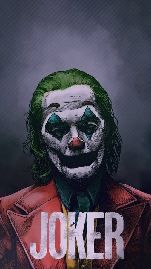 3d Joker iPhone Wallpaper