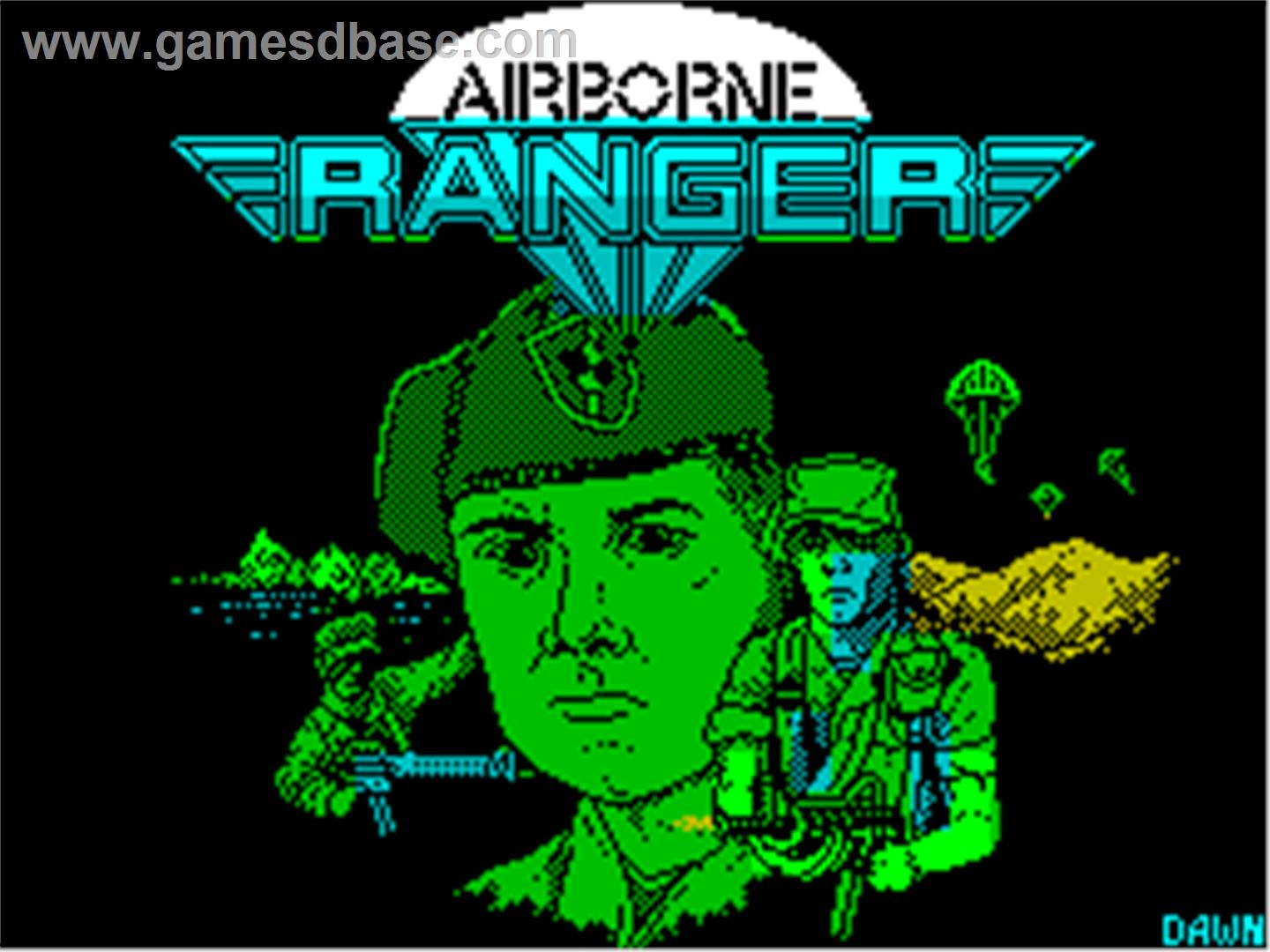 Airborne Ranger   Sinclair ZX Spectrum