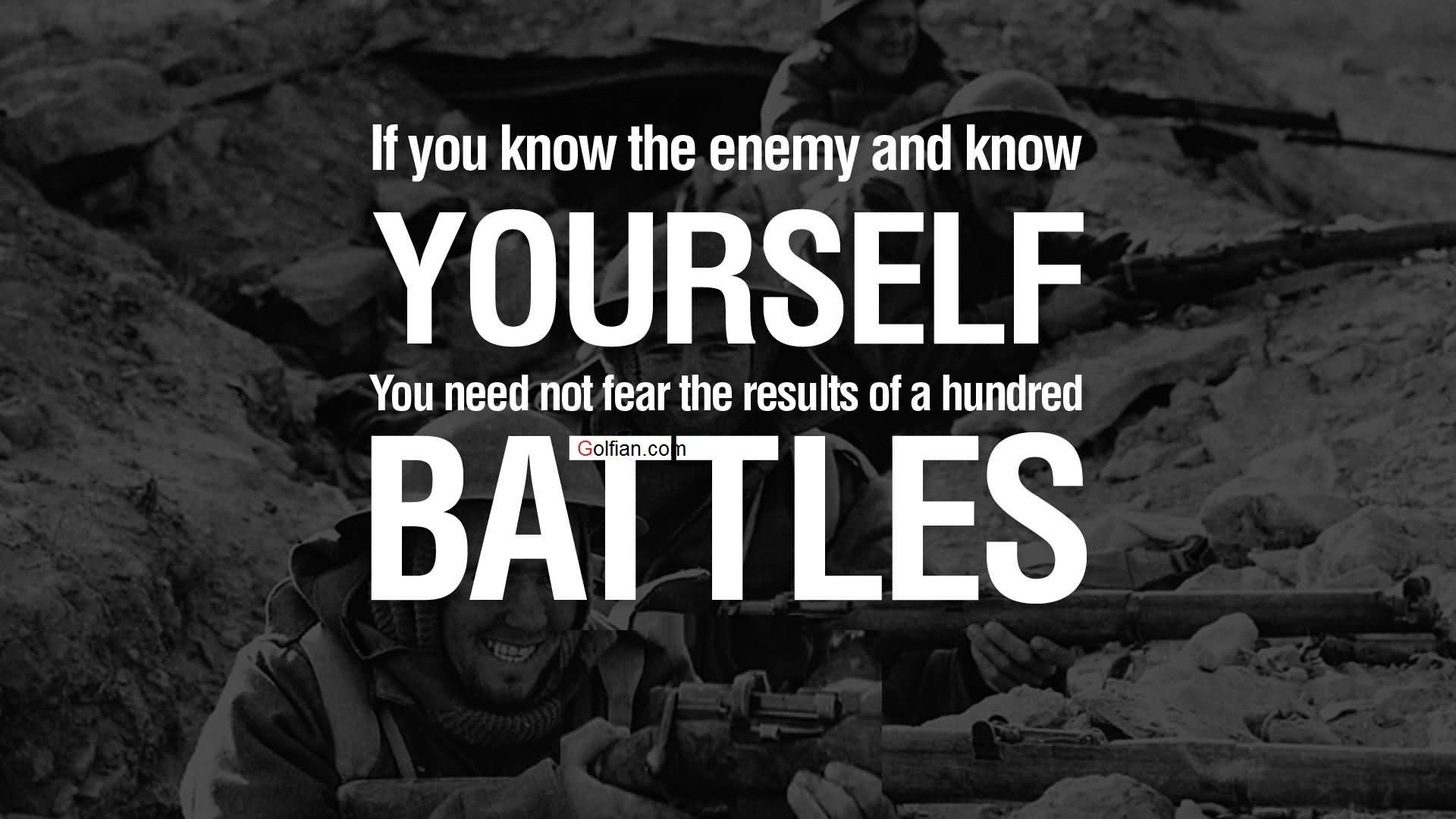 True Enemy Quotes And Sayings