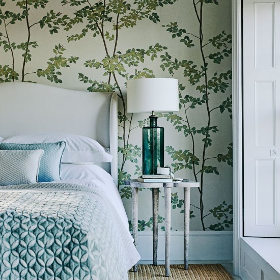 This Wide Width Wallpaper Which Evokes The Feel Of A Secluded