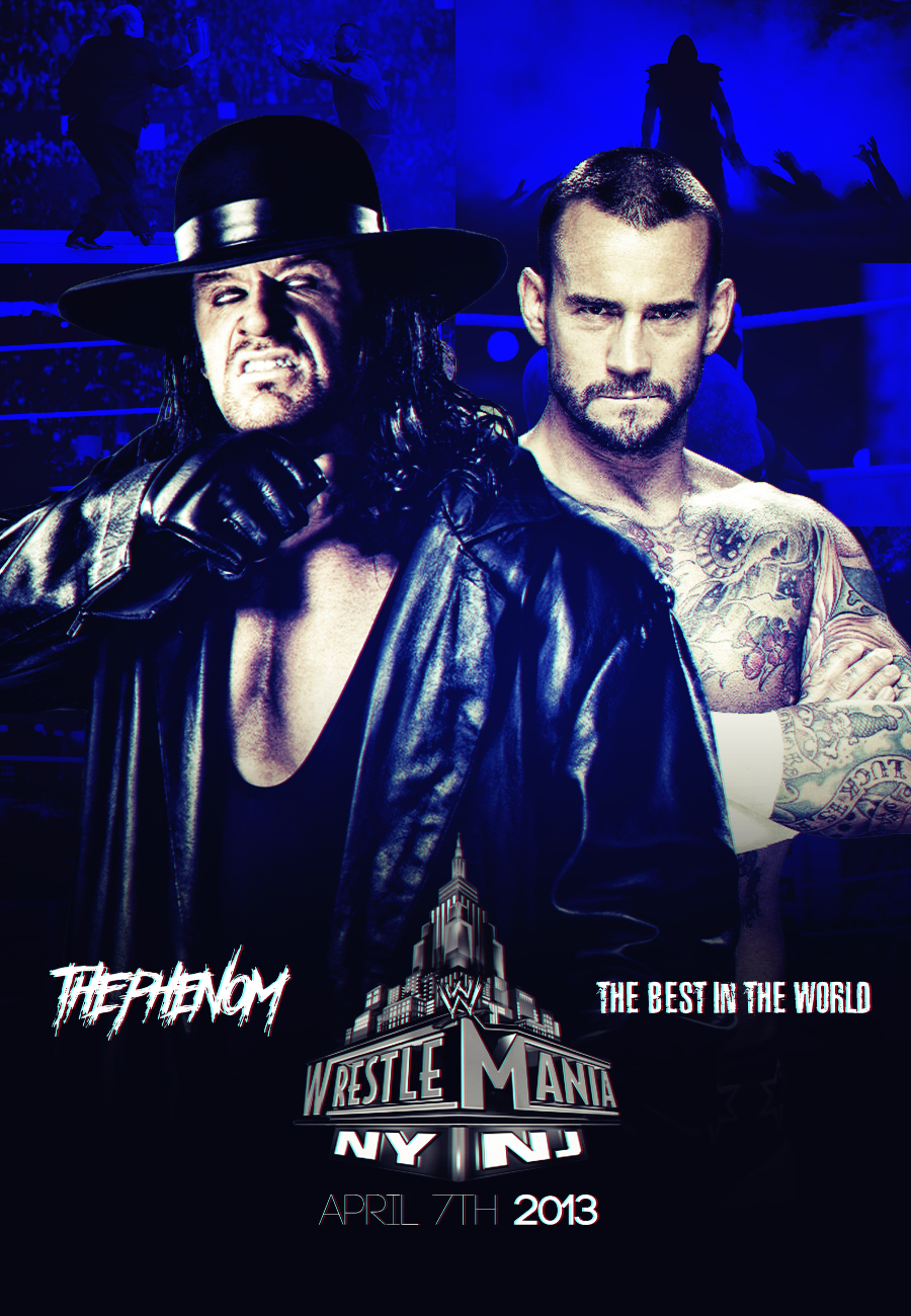 Wwe Wrestlemania The Undertaker Vs Cm Punk By
