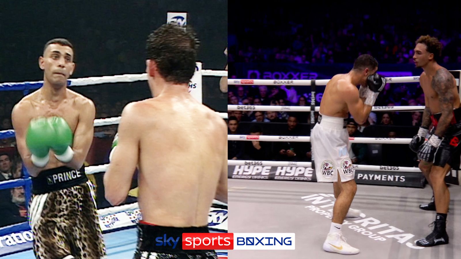 Benjamin Whittaker in a boxing match