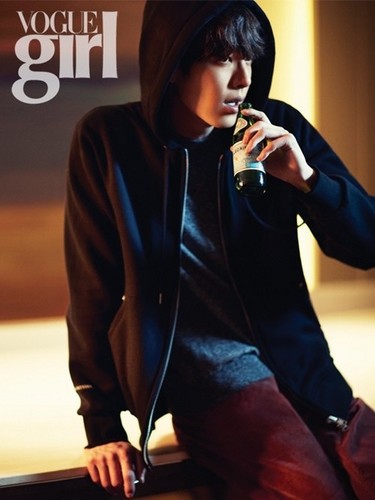 Kim Woo Bin Image For Vogue Girl Wallpaper