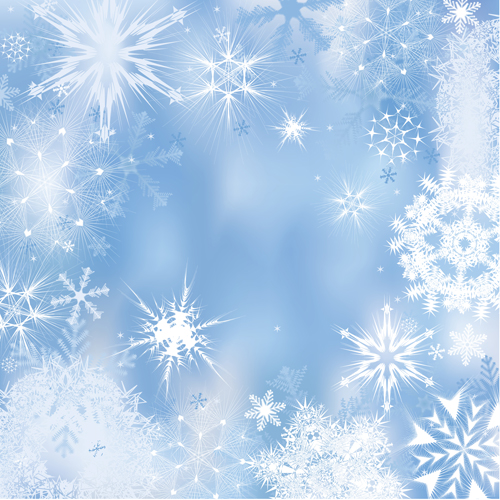 Snowy Vector Background Art Background