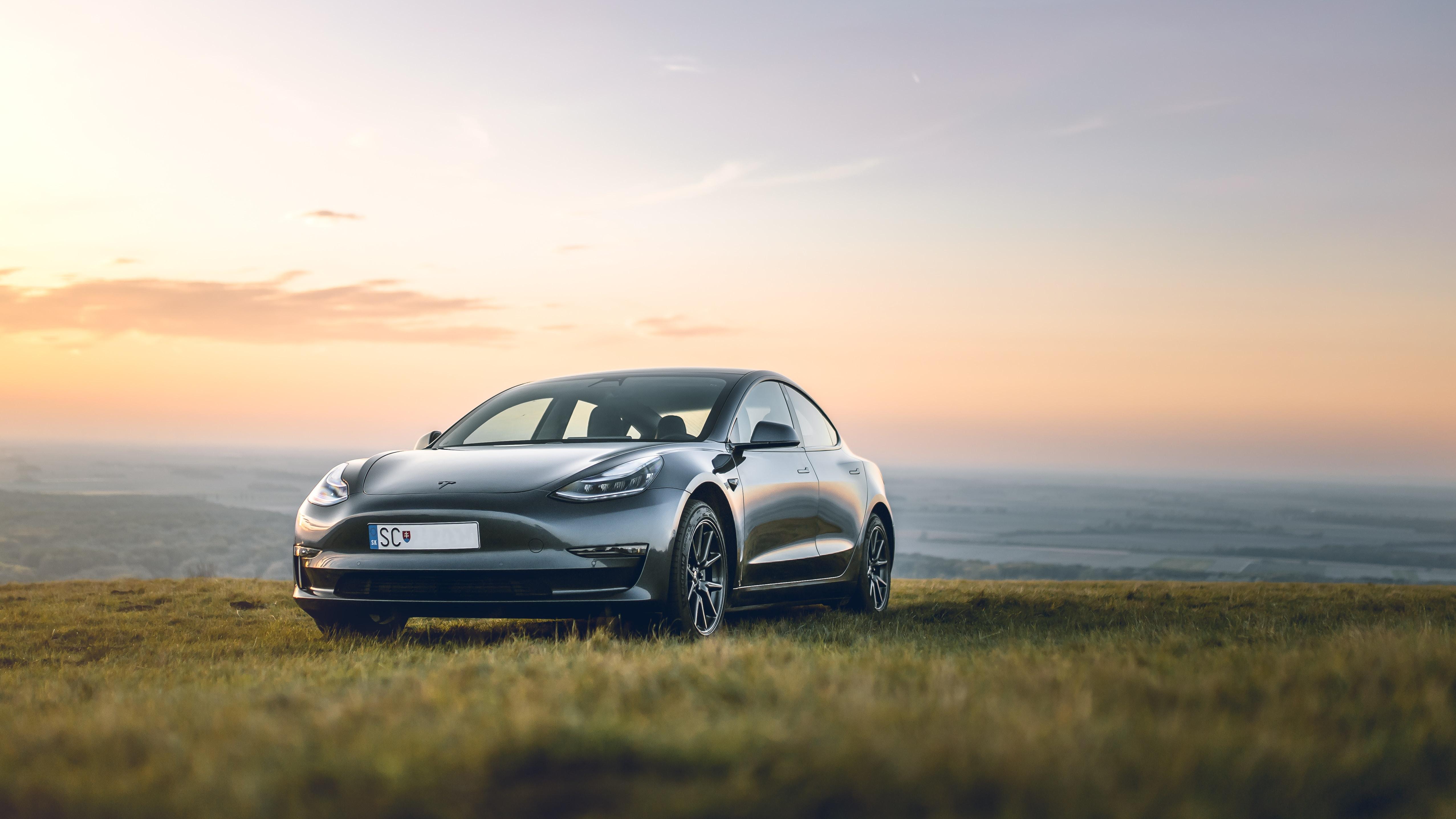 Vehicles Tesla Model 4k Ultra HD Wallpaper