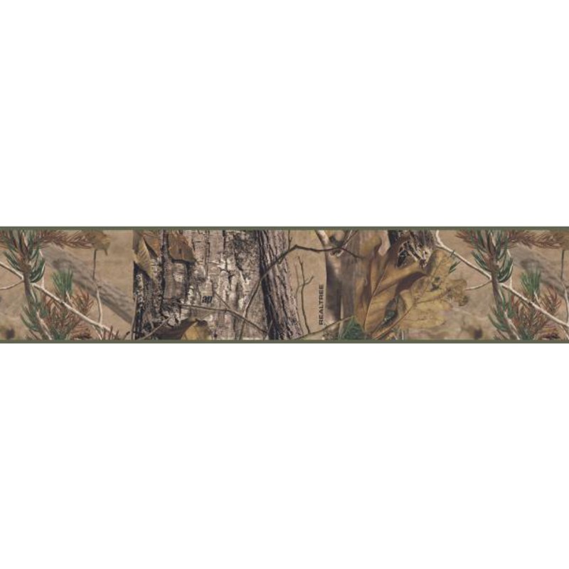Wallpaper Border Lodge RealTree AP Camo Border