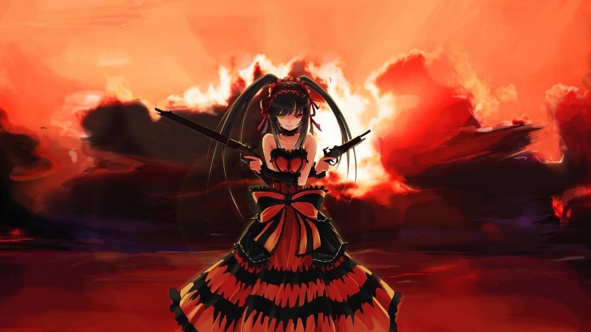 Anime Tokisaki Kurumi Date A Live Wallpaper Mocah